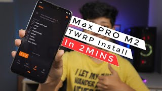 How to Install TWRP Recovery on Zenfone Max Pro M2 Full Guide  2019 [upl. by Dnomad]