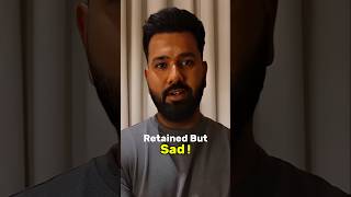 Is Rohit Sad 😒 MI Retention 2025 ytshorts shortsfeed mumbaiindians ipl2025 [upl. by Barry]