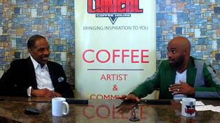 Lyrical Coffee House Podcast featuring JEFF MAJORS Host TEEZUS Executive Producer Tim Day [upl. by Leachim]