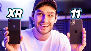 IPHONE XR vs IPHONE 11  QUAL VALE MAIS A PENA COMPRAR [upl. by Pelagi]