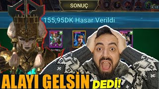 1 Demytha ile DEHŞET ÖLÜMSÜZ CLAN BOSS TAKIMI  RAID Shadow Legends Türkçe [upl. by Lleynod711]