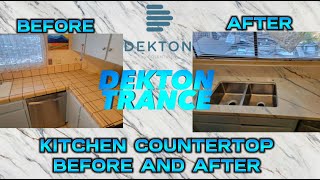 Dekton Trance the best decision for your kitchen Countertopdekton trance dektoninteriorskitchen [upl. by Oidgime]