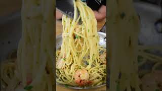 How to make quick and easy Shrimp Scampi at home [upl. by Abra974]