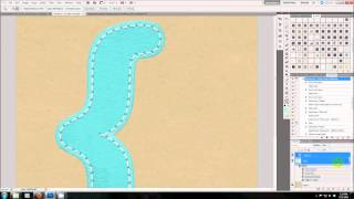 How to Use  Stitching Styles for Photoshop CS [upl. by Ocimad415]