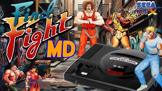 Final Fight MD  No Sega CD Required [upl. by Fitzhugh]