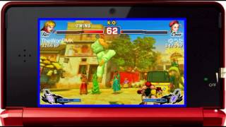 Super Street Fighter 4 3D Edition Online Fighting Nintendo 3DS EVO 2013 RESPECT Video [upl. by Coleen922]