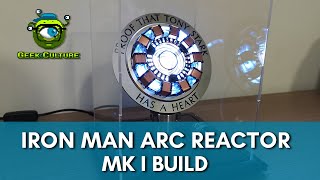 Unboxing amp Building a 11 Scale Iron Man Mark 1 Arc Reactor [upl. by Ahsak]