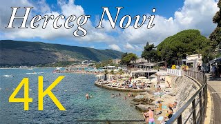 Herceg Novi Montenegro 🇲🇪 Walking Tour 4K [upl. by Ecirted]