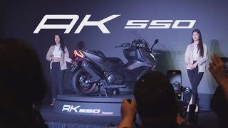 Review KYMCO AK550 Premium Dari Dekat [upl. by Horvitz]