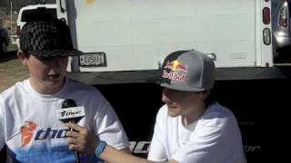 Thor TV with Cooper Webb from Oak Hill Raceway [upl. by Eniamrej567]