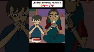 Childhood memory with mom  comedy funnyvideo cartoon bonganimation [upl. by Allenaj]