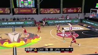 Oliver Rioux  Canada  Scoring Highlights  FIBA U19 2023 [upl. by Joao]