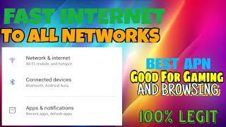 PAANO PABILISIN ANG INTERNET SIM  APN SETTINGS 2024 [upl. by Yelik]