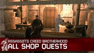 Assassins Creed Brotherhood  Shop Quests Walkthrough [upl. by Bunnie]