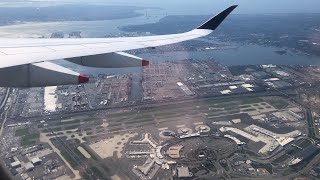 Beautiful takeoff from NewarkEWR  Singapore Airlines A350900ULR [upl. by Benny]