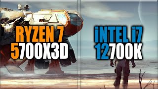 Ryzen 7 5700X3D vs 12700K Benchmarks  Tested in 15 Games and Applications [upl. by Ylecara]