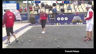 French Petanque Championship Mixed Doublet 2024 BONETTO MICKAEL vs BALDINO MICKAEL [upl. by Uuge]