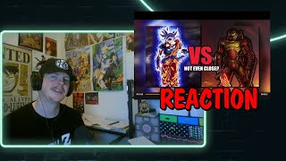 Why Goku VS Doomslayer Isnt Close REACTION [upl. by Lletnahc11]