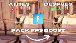 LOS MEJORES PACKS DE OPTIMIZACIÓN PARA FORTNITE C5S2 📈  Delay  120 FPS 🔥✅ [upl. by Odanref]