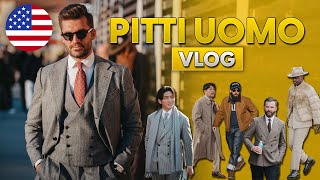 PITTI UOMO The MOST IMPORTANT menswear fair IN THE WORLD  Styling advice for men [upl. by Puff]