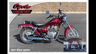 2007 Honda CMX 250 Rebel with less than a thousand miles for sale at Cycle Country in Salem Oregon [upl. by Oek]