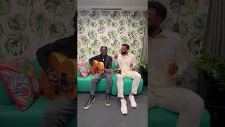 Had to give ‘Separate Ways’ some acoustic love with Kwame Yeboah 🎶❤️ [upl. by Willman]