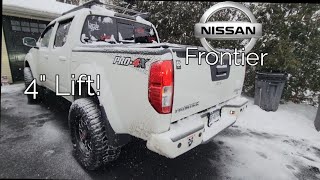 2015 Nissan Frontier Pro4x 4quotlift 33quot tires [upl. by Asiilanna]