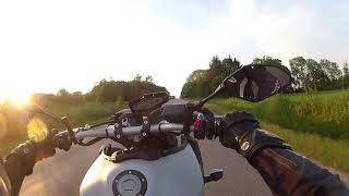 Yamaha MT09 Trying to get used to the throttle on my new bike [upl. by Klute]