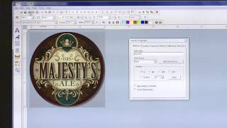 How To Print a Round Full Bleed Label in Custom QuickLabel [upl. by Penoyer]