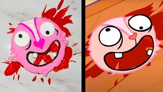 Happy Tree Friends Parody Side by Side  Class Act [upl. by Naerb]