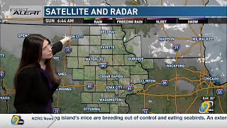 KCRG First Alert Forecast Sunday Morning March 17th [upl. by Atila25]