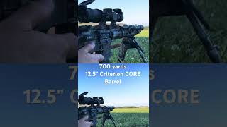 700 yards with the 125” Criterion CORE Barrel criterionbarrels criterioncore cbi longrange [upl. by Swiercz]