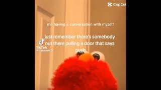 I have pulled a push door lol meme elmo funny shorts [upl. by Hcurob]