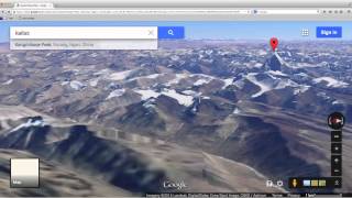 Lord Shiva face on Kailash revealed by Google Earth [upl. by Olivann270]