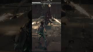 Stellar Blade First Boss Fight Demo Tamil Shorts tamilpcgaming [upl. by Lenod]