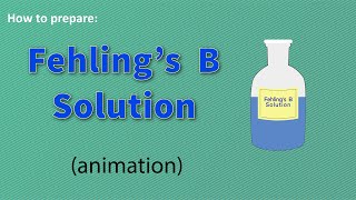 how to prepare Fehlings B Solution  preparation of Fehlings B Reagent [upl. by Elleinad]