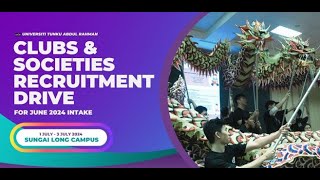 UTAR Clubs and Societies Recruitment Drive for June 2024 Intake at Sungai Long Campus Highlights [upl. by Rothwell53]