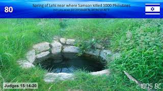 Old Testament 80 Judges 151420  The Spring of Lehi where Samson slew Philistines [upl. by Aihtnamas665]