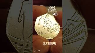 2012 LONDON OLYMPICS TRIATHLON 50 PENCE THE STYLE COUNCIL SHOUT TO THE TOP RUNNING CYCLING SWIMMING [upl. by Naujet]