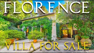 PERIOD MANSION FOR SALE IN POGGIO IMPERIALE FLORENCE  ROMOLINI [upl. by Sivram5]