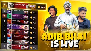 GRANDMASTER TOP 1 PUSH V Badge Lobby ⚡ FF Live Stream  Free Fire Bangladesh tondegamer freefire [upl. by Goeselt]