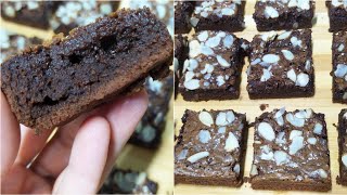 Fudgy And Chewy Brownie Recipe [upl. by Attenhoj]