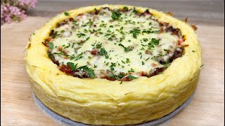 Vorrei mangiare questa torta di patate tutti i giorni Ricetta facile ed incredibilmente deliziosa [upl. by Levana165]