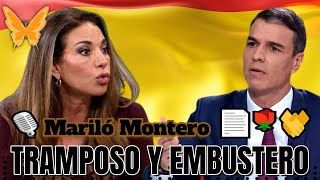 Mariló Montero Pedro Sánchez es un peligro que ha venido a reventar España desde dentro Mascoalba [upl. by Nileek]