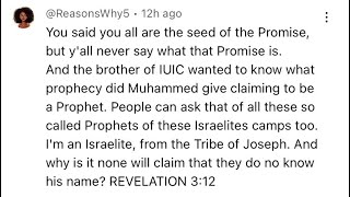 Revelation 312  Hebrew Israelites Don’t Know His Name [upl. by Meadows]