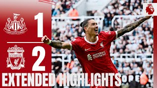 EXTENDED HIGHLIGHTS Newcastle Utd 12 Liverpool  TWO DARWIN NUNEZ GOALS in dramatic comeback [upl. by Cherilynn]