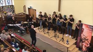 York Music Forum jazz orchestra at Marsden Jazz Festival 2019 [upl. by Orsa]