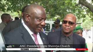 ANC President Cyril Ramaphosa calls for calm ahead of 2024 elections [upl. by Rotceh884]