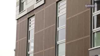 Sotech Rainscreen Cladding Case Study  Darlington Business Growth Hub [upl. by Galanti490]