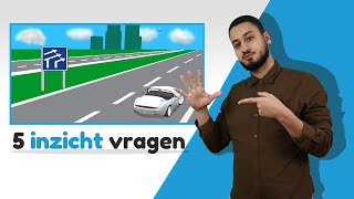 5 CBR INZICHT vragen  Auto theorie 2022 [upl. by Ibrek]